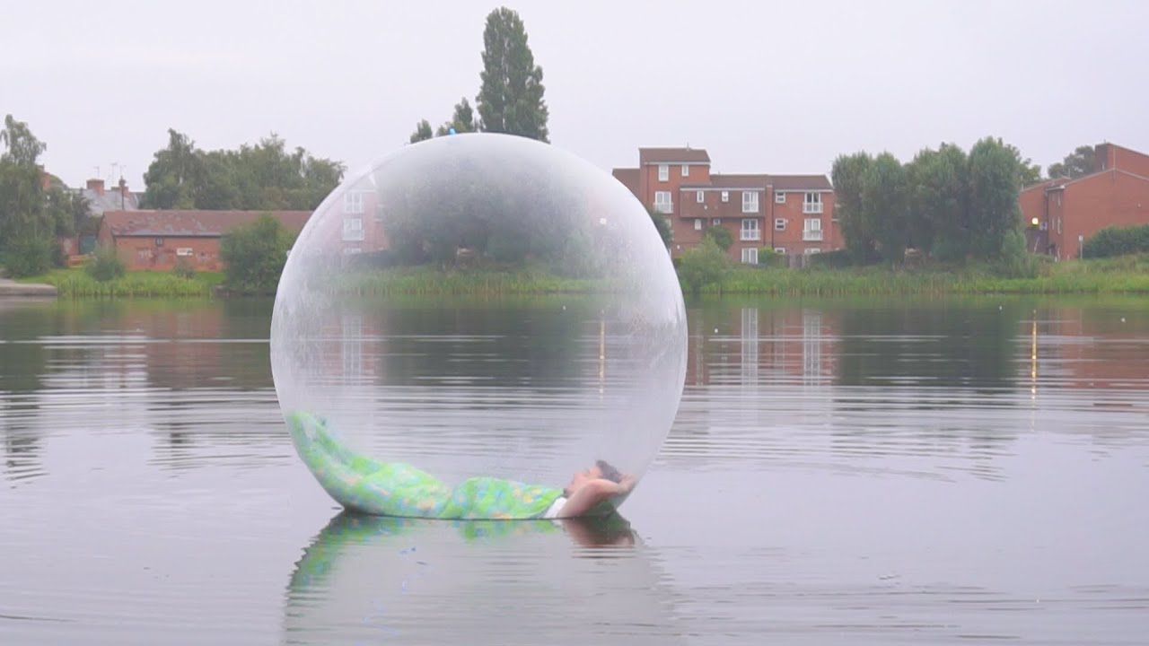Bulle transparente gonflable (sphère) 1m