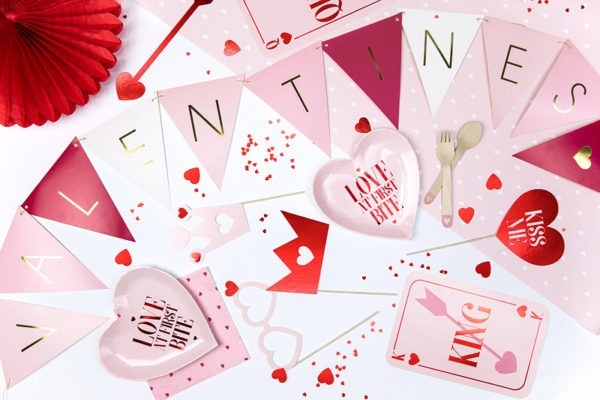 Bunting Valentines mix 21 m