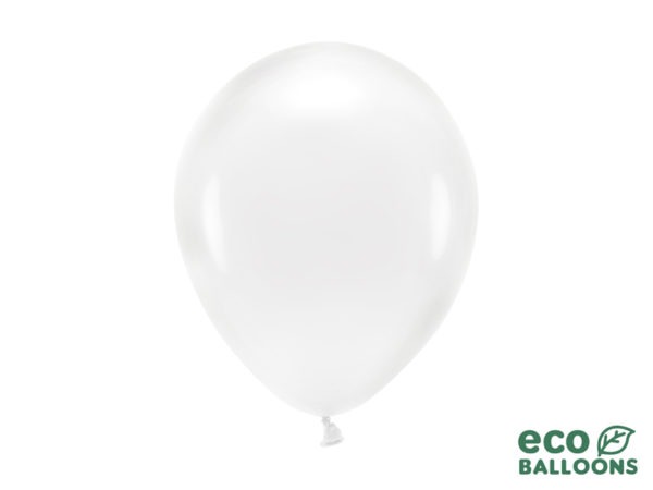 Eco Balloons 26cm crystal clear