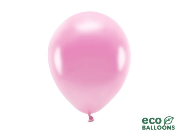 Eco Balloons 26cm metallic pink