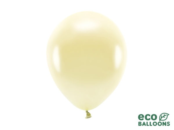 Eco Balloons 26cm metallic straw