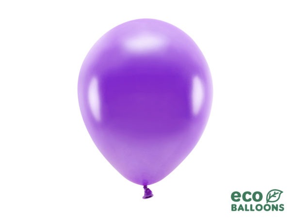 Eco Balloons 26cm metallic violet