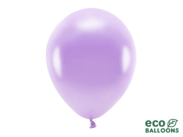 Eco Balloons 30cm metallic lavender