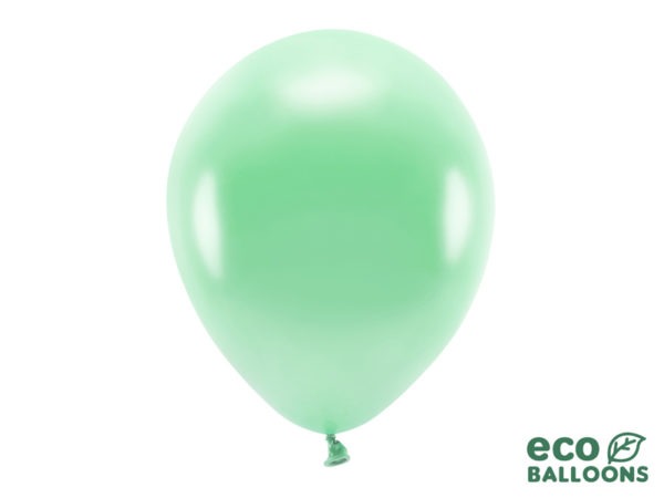 Eco Balloons 30cm metallic mint