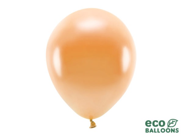 Eco Balloons 30cm metallic orange