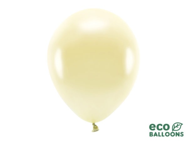 Eco Balloons 30cm metallic straw