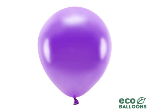 Eco Balloons 30cm metallic violet