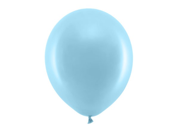 Rainbow Balloons 30cm pastel light blue