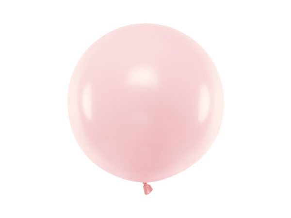 Round Balloon 60cm Pastel Pale Pink