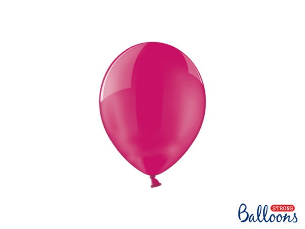 Strong Balloons 12cm Crystal Hot Pink