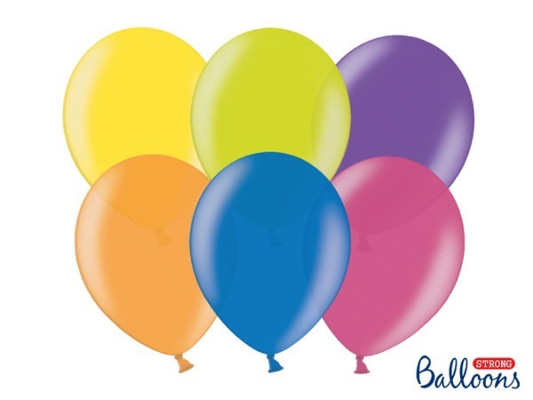 Strong Balloons 12cm Metallic