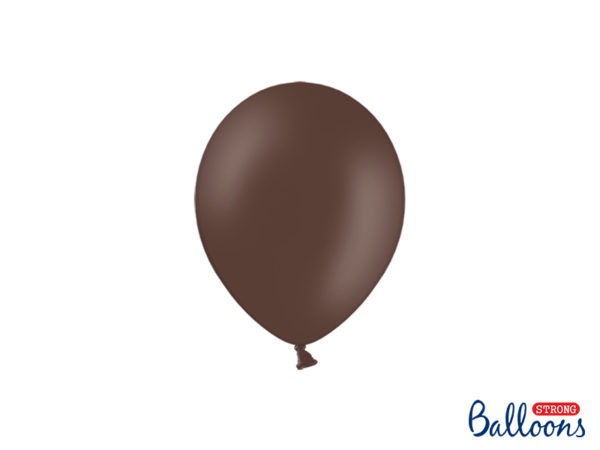 Strong Balloons 12cm Pastel Cocoa Brown