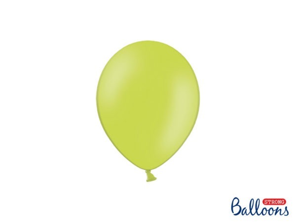 Strong Balloons 12cm Pastel Lime Green