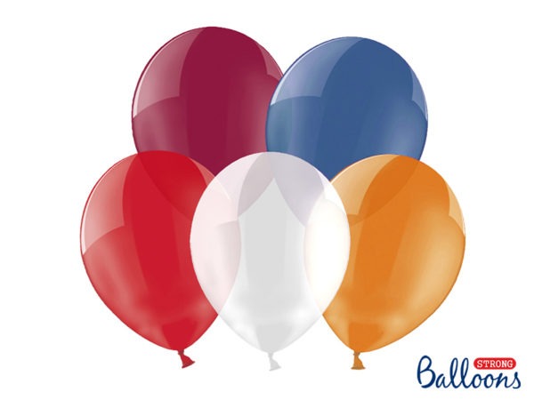 Strong Balloons 23cm Crystal