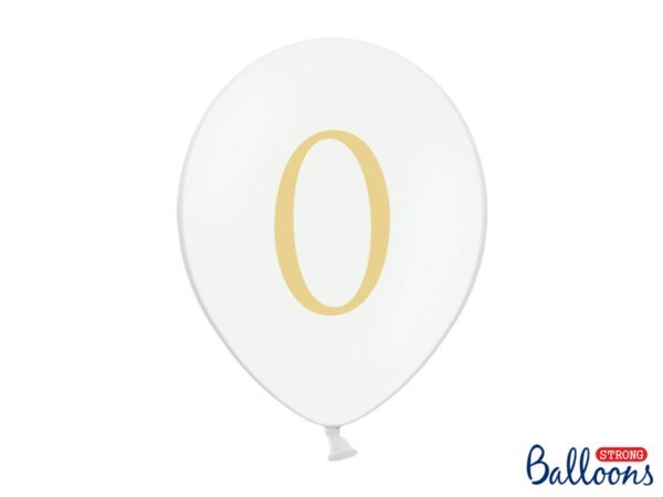 Balloons 30cm 0 Pastel Pure White