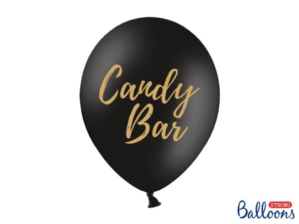 Balloons 30cm Candy Bar Chill Dance Floor Drinks Photo Booth Pastel Black 4