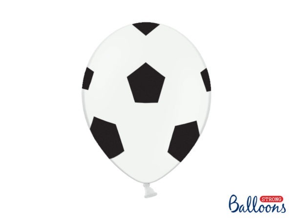 Balloons 30cm Football Pure White