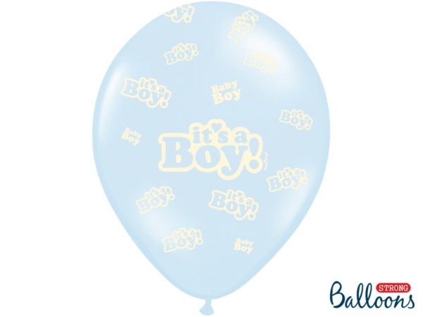 Balloons 30cm Its a Boy Pastel Mix 3