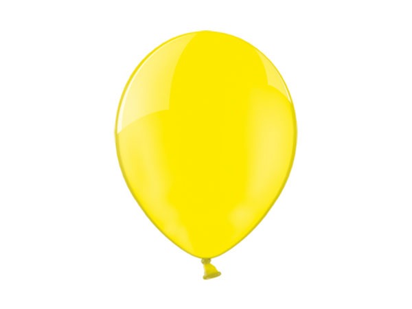 Balony 27cm Crystal Yellow