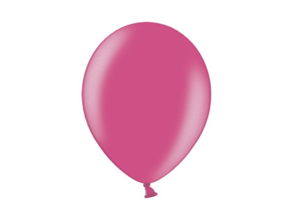 Balony 27cm Metallic Fuchsia