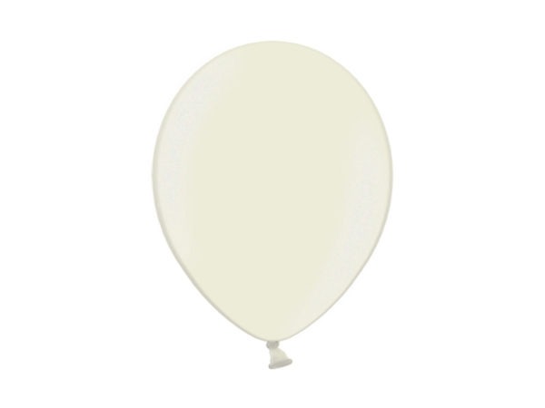 Balony 27cm Metallic Ivory