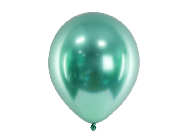 Glossy Balloons 30cm bottle green