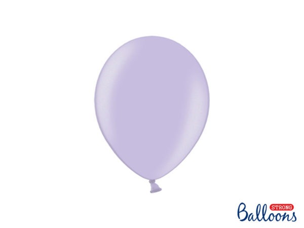 Strong Balloons 23cm Metallic Wisteria