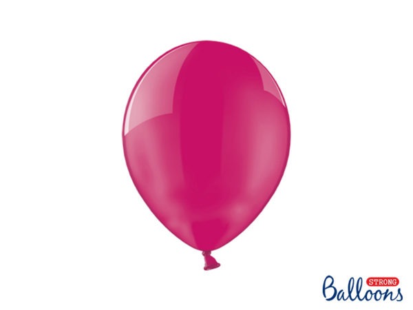 Strong Balloons 27cm Crystal Hot Pink