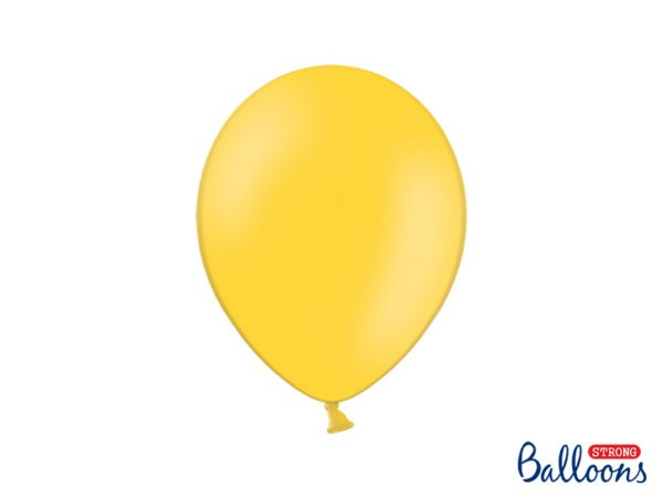 Strong Balloons 27cm Pastel Honey Yellow