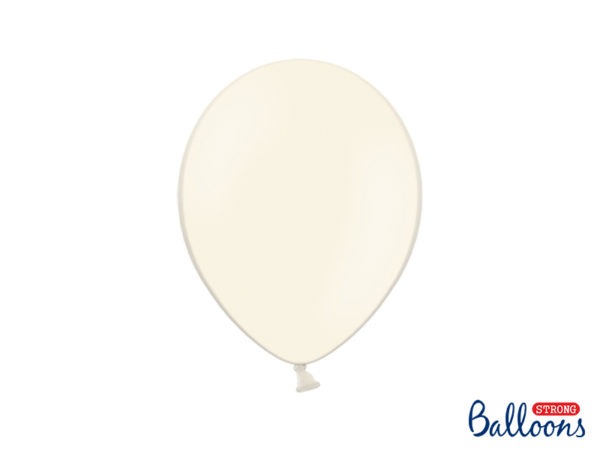 Strong Balloons 27cm Pastel Light Cream