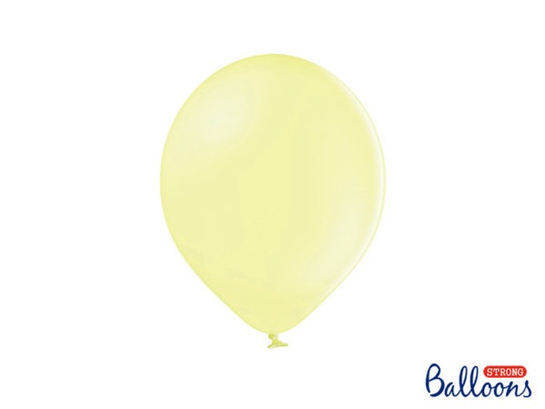 Strong Balloons 27cm Pastel Light Yellow