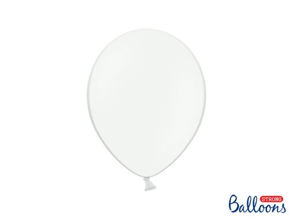 Strong Balloons 27cm Pastel Pure White