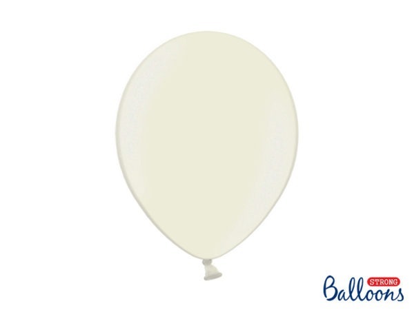 Strong Balloons 30cm Metallic Light Cream