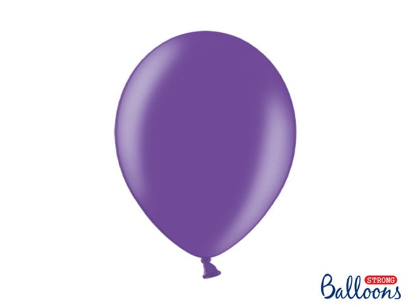 Strong Balloons 30cm Metallic Purple