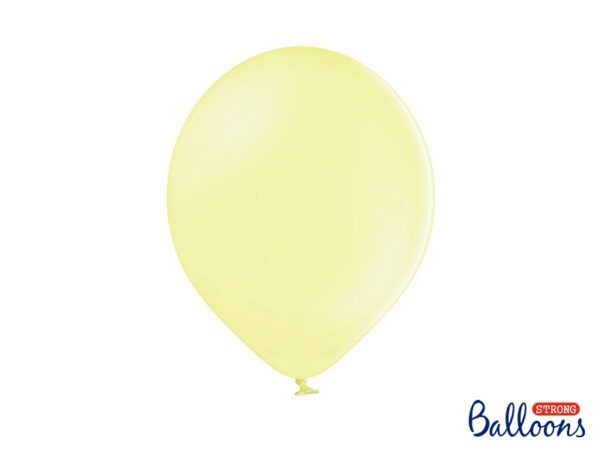 Strong Balloons 30cm Pastel Light Yellow