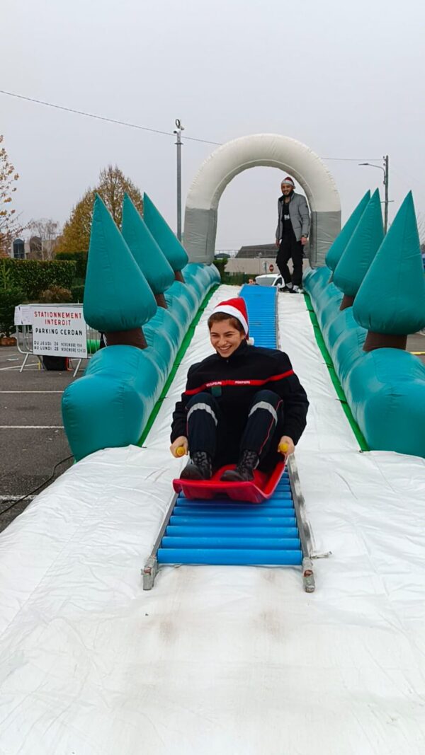 luge gonflable