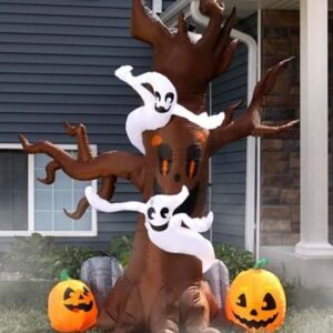 Arbre gonflable halloween