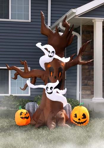 Arbre gonflable halloween