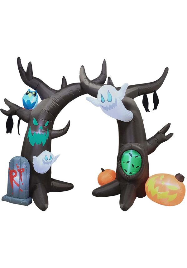 inflatable 8 ft scary tree archway alt 1 1